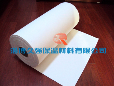 新型高韧性优良隔热保温性材料陶瓷纤维纸_
